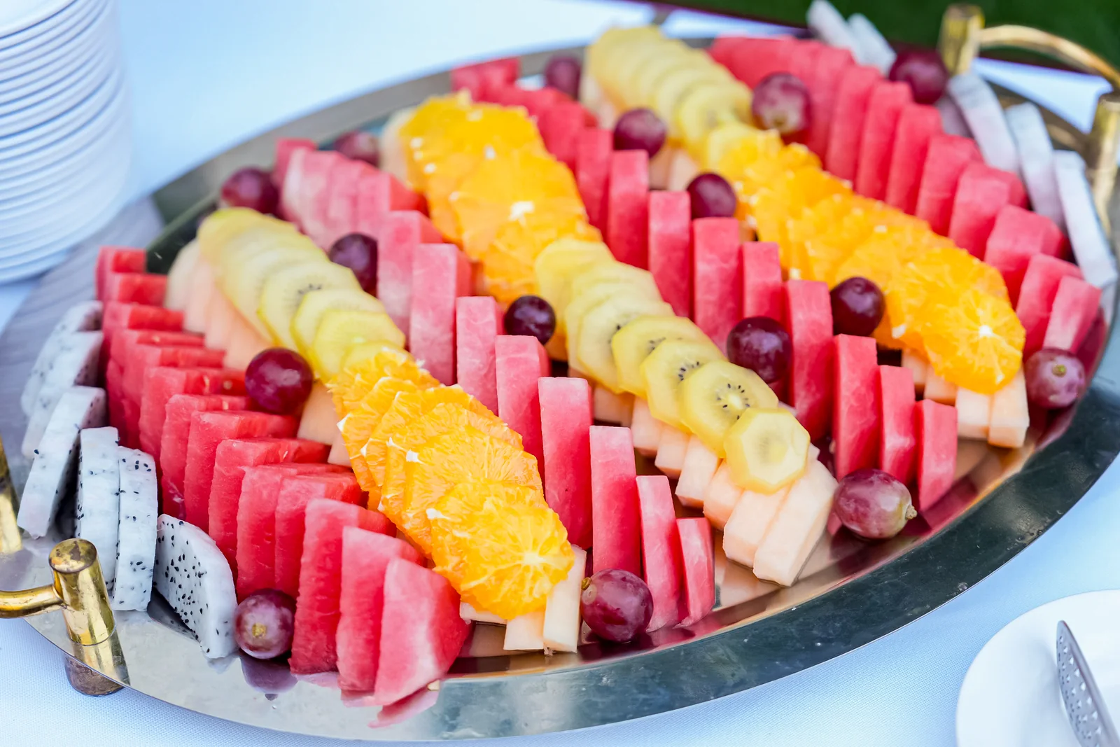 Fresh fruit platter